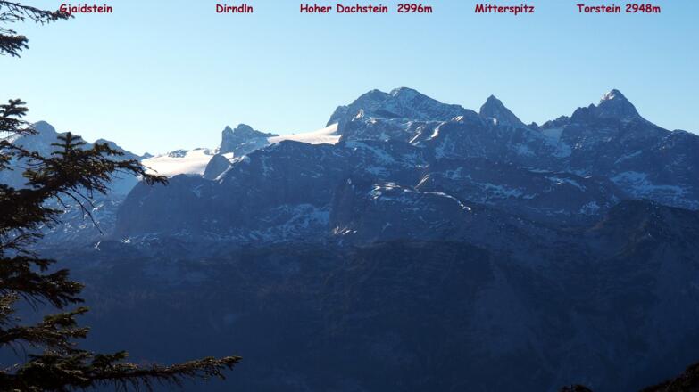 Dachsteinblick von 1805m
