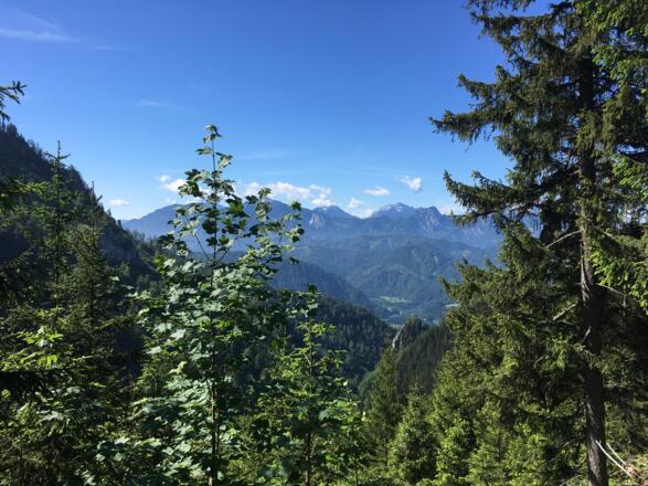 Blick ins Gesäuse