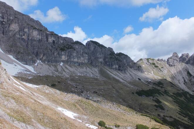 Blick in Richtung Fuchsensattel