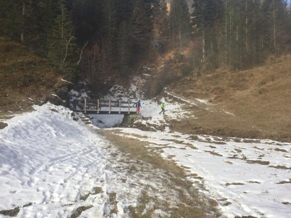 Brücke am Talschluss