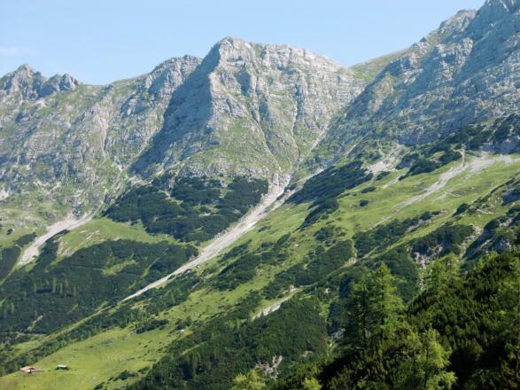 Aufstieg über Weißbachscharte