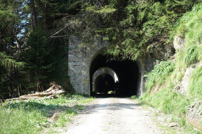 Auffahrt Richtung Wechsel Alm