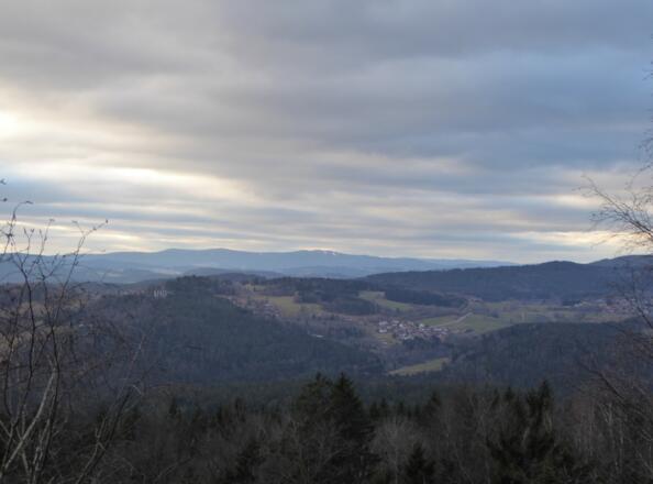 Aussicht vom Bistand