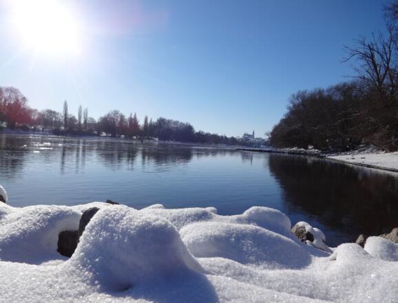 Donau im Winter