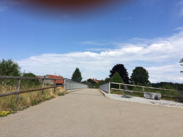 Brücke kurz vor Holz Michels Einkehr