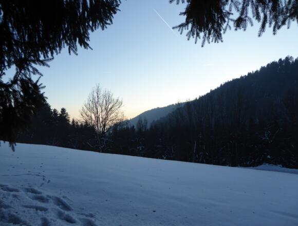 Fernsicht bei Mitterberg