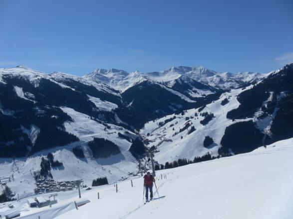 Schwarzachengraben Talschluss: Hochkogel, Hochsaalbachkogel, Medalkogel, Bärensteigkopf
