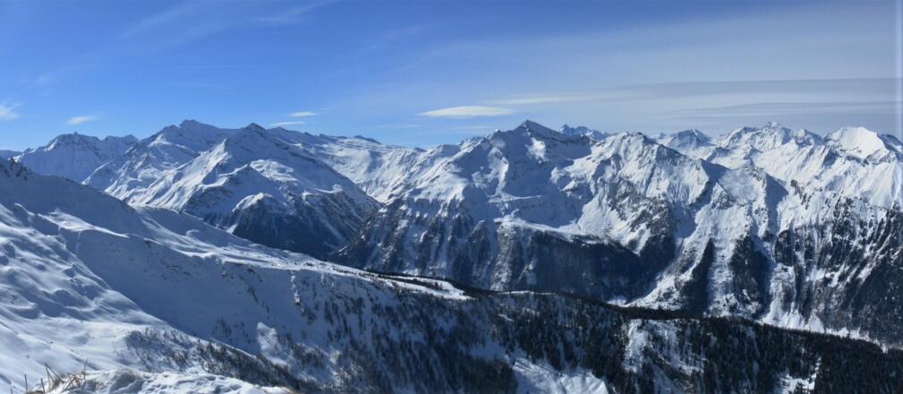 Hohe Tauern vom Sonnblick über Großglockner bis zum Hohen Tenn