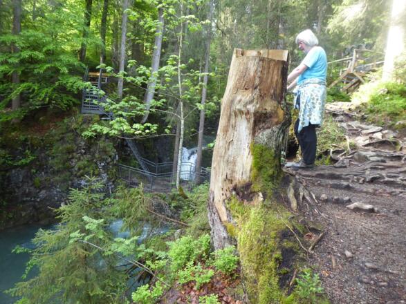 Vor der Naturbrücke