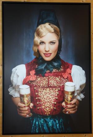 Rastkogelhütte Kunstausstellung von Sebastian Wehrle