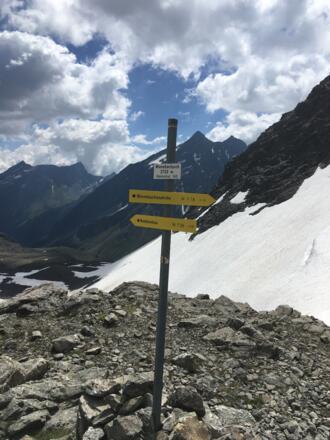 am Winnebachseejoch 2732m