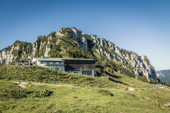 Bergstation der Kampenwandseilbahn