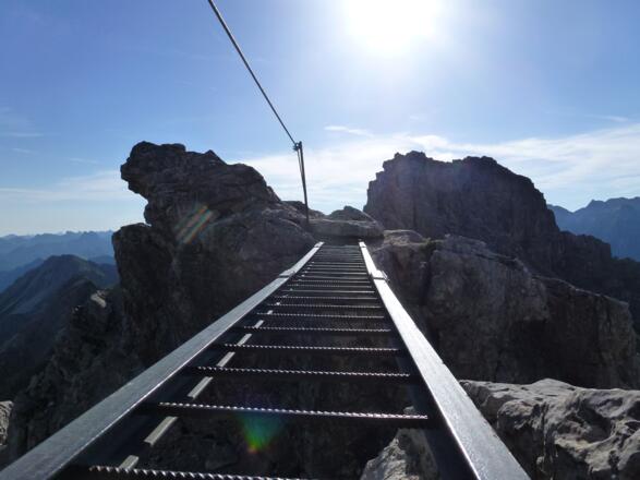 Eine Leiter .. mal horizontal