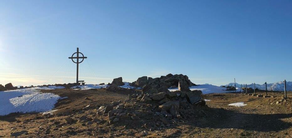 Der Gipfel ist erreicht.