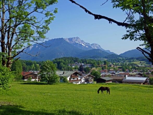 Blick zum Untersberg