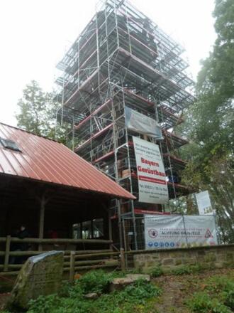 Zabelstein_neuer Aussichtstum im Bau