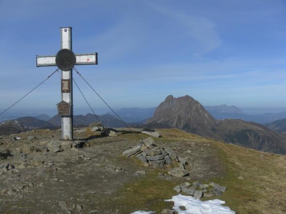 Wildkogel Gipfelkreuz und Gr. Rettenstein