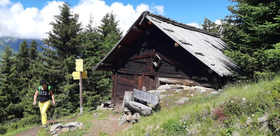 ... Unteren Hemerachalm (nicht bewirtschaftet).