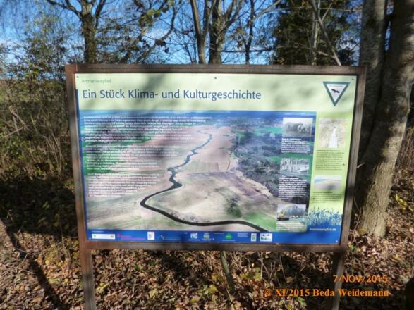 Infotafel am Naturbeobachtungsturm