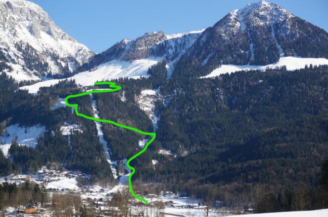 Verlauf Vertical Jennerstier 2017