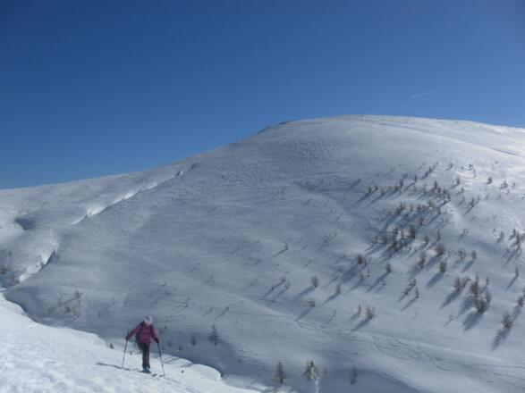 Eisentalhöhe vom Anstieg zur Grünleitenscharte