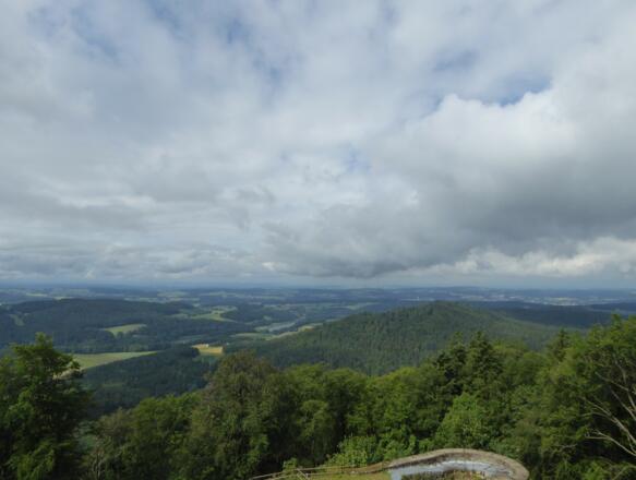 Aussicht vom Bergfried