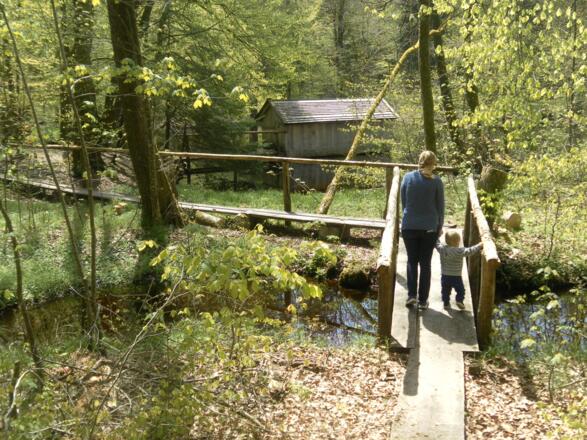 Bootshütte am Huckinger See