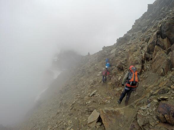 Flanke des Aperen Pfaff, Heinrich Klier Route
