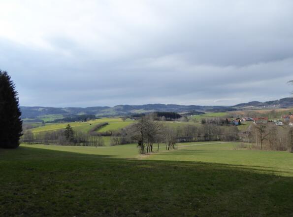 Blick zurück auf Landorf