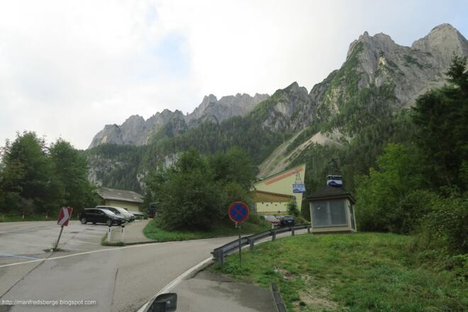 Start bei der Gosaukammbahn