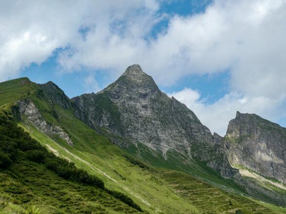 Die markante Spitze der Höfats