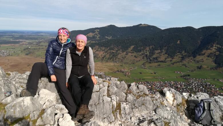 Blick vom Kofel ins Ammertal