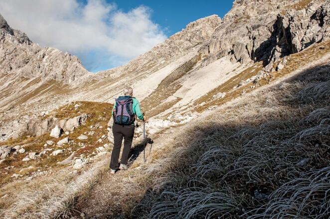 Weitermarsch zum Gufelgrasjoch