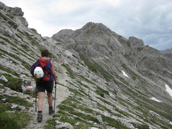 am Weg zum Zochenpass