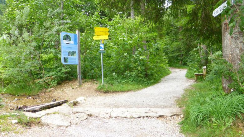 Einstieg in den Kiem Pauli Weg