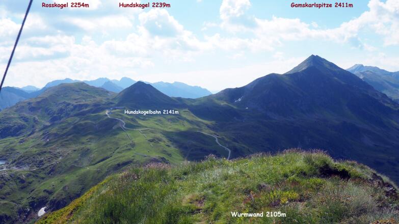 Südblick zum Hundskogel