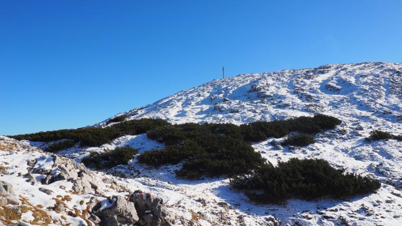 Kreuz, letzte Senke ~1925m