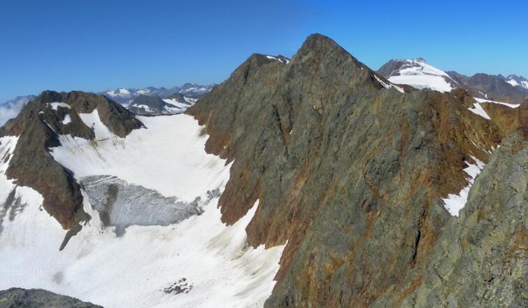 Agglsspitze, Feuersteine und Wilder Freiger