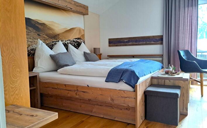 Bettanlage Liegefläche in Komforthöhe ca 55cm