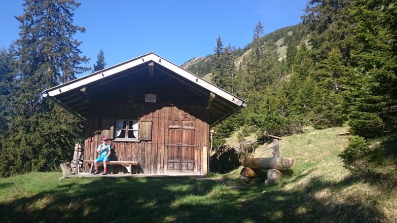 Kuchelberg Diensthütte - Wasser auch im Herbst
