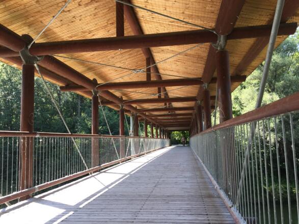 Emmeramsbrücke zum Englischen Garten