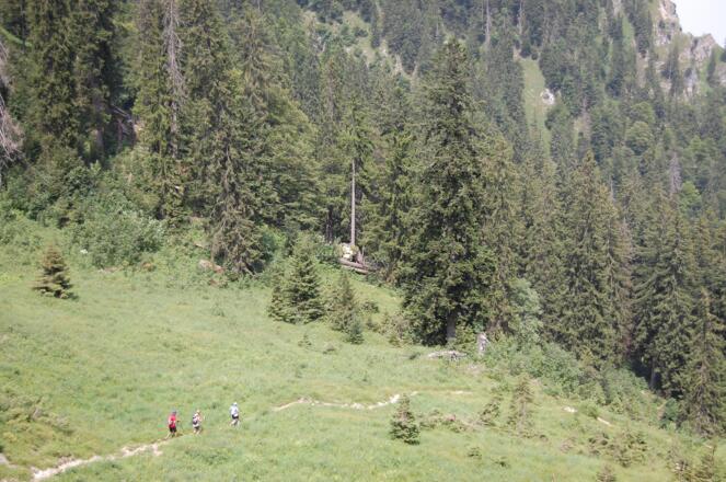 Nach der Bischofsfellnalm
