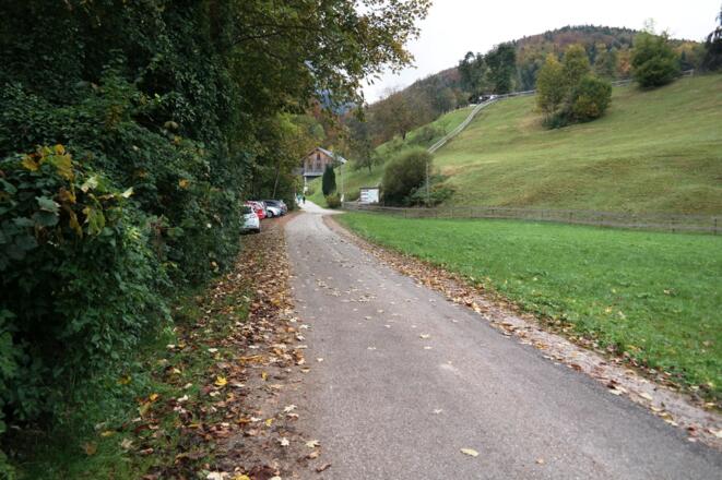 Ortschaft "In der Klamm" (Ausgangspunkt)