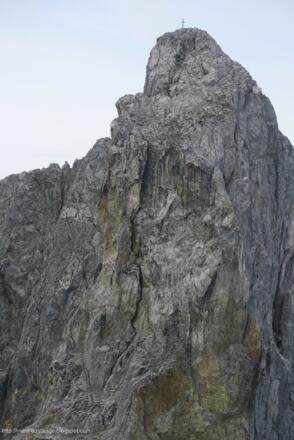Der Gipfel der Bischofsmütze gezoomt