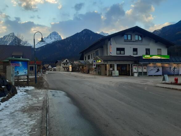 Ortsmitte von Hinterstoder