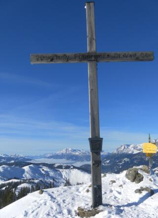 Schneebergkreuz mit Glocknerblick