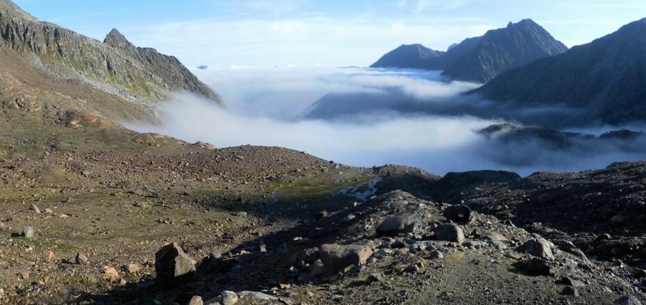 mittleres Tal oberhalb des Freigersees.
