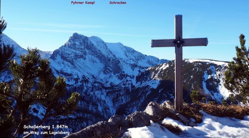 Schallerkogel 1847m, Aussichtspunkt