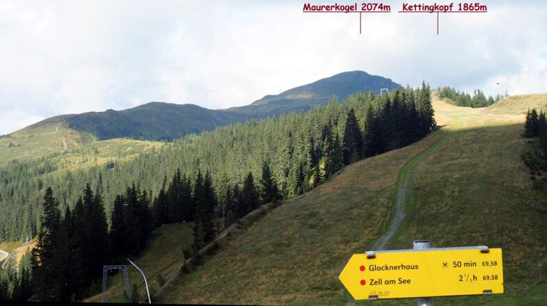 Die ersten zwei Gipfel, Kettingkopf+Maurerkogel