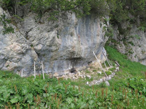 Steinzeitliche Jägerstation